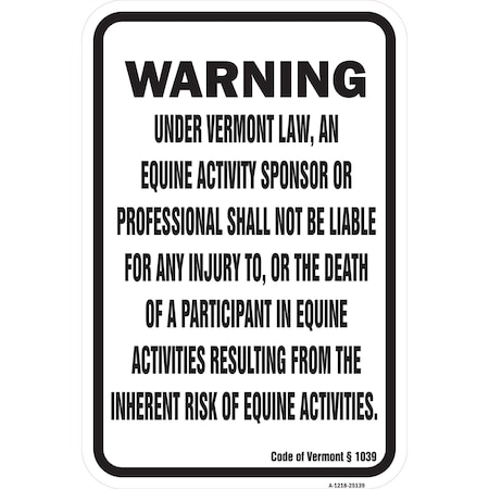 Signmission Safety Sign, 12 in Height, Aluminum, 18 in Length, 25139 A-1218-25139